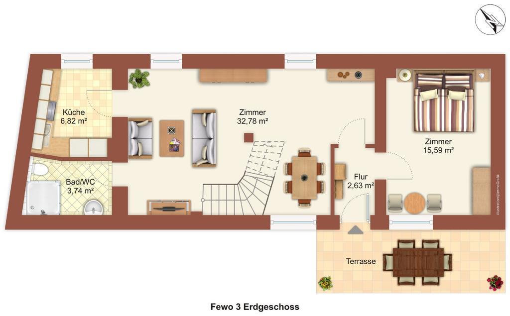 Ferienwohnung Kruppa Plön المظهر الخارجي الصورة